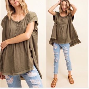 Bestest Boho Easy Breezy Tunic Top